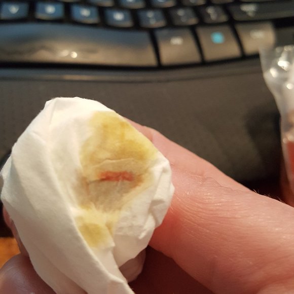 Navajo Old Pawn.925 Turquoise MOP Signed IP Ring - Picture 9 of 11